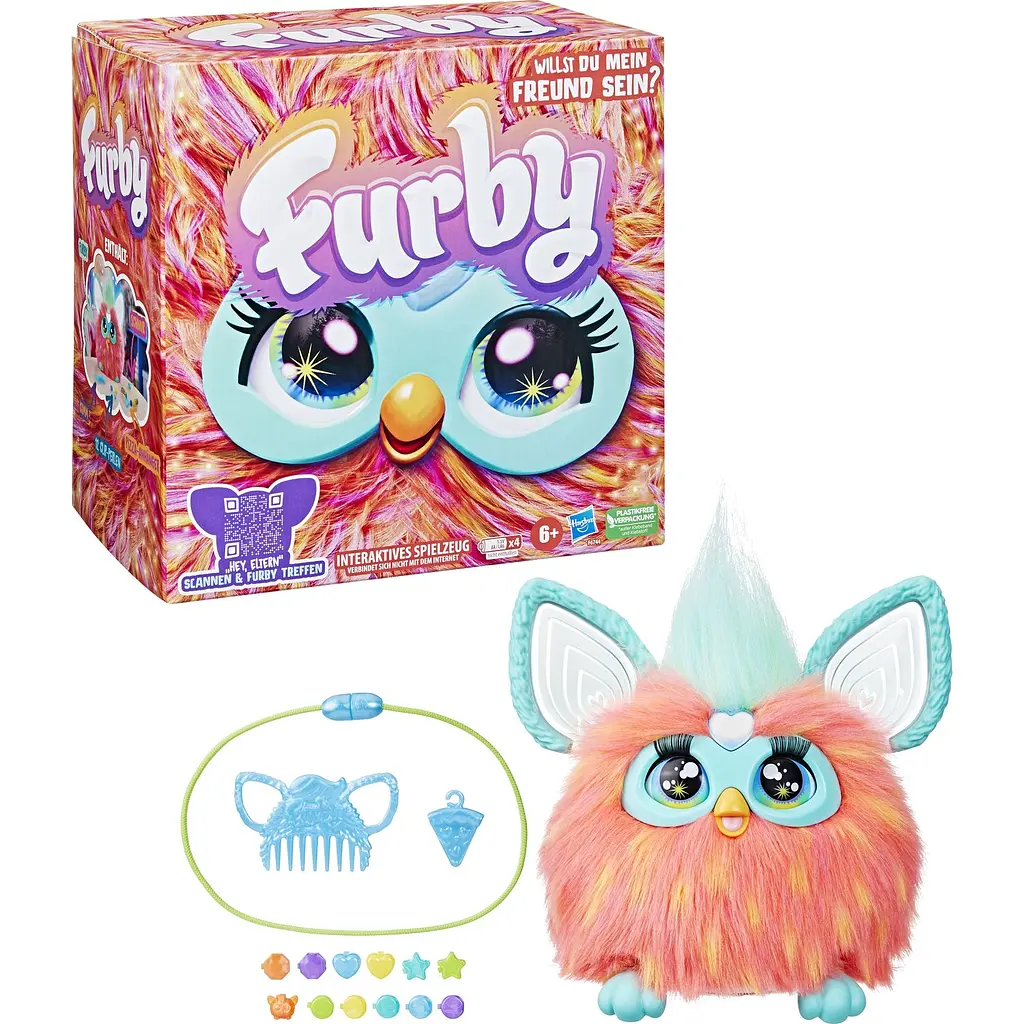 Игрушка интерактивная Hasbro Furby Coral (F6744) - фото 16