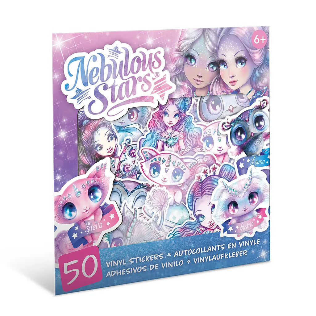 Набор виниловых наклейок Nebulous Stars Звезды Туманного мира 50 шт. (11460) - фото 7