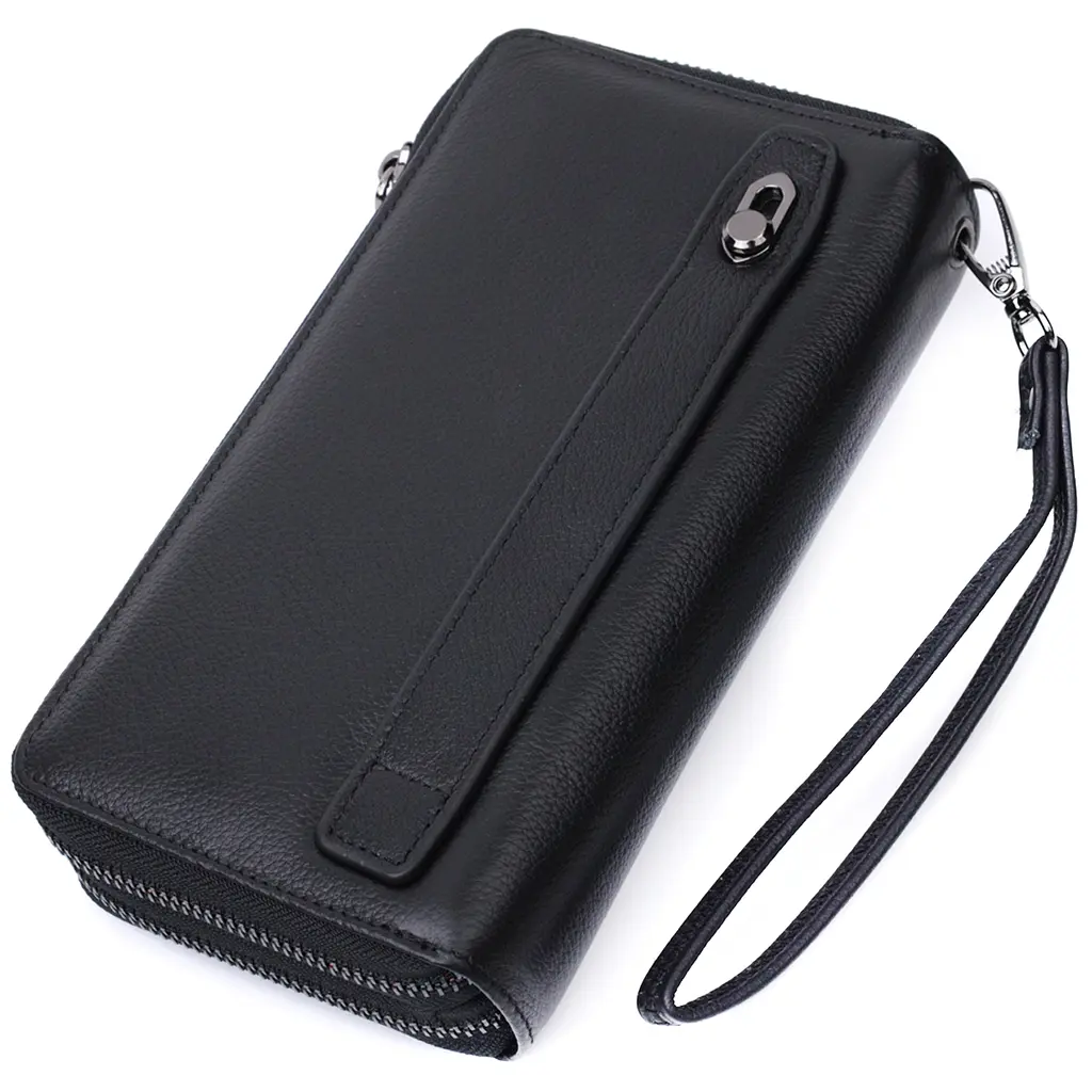 Кожаный мужской кошелек ST Leather 20х11х4 см acs0029387 - фото 2