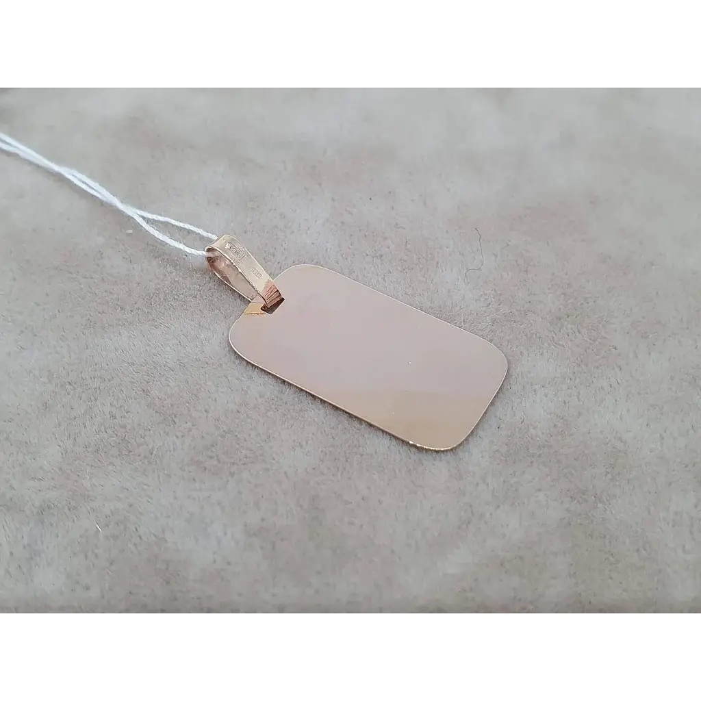 Золота підвіска Favoritum Воля для гравіювання. 310048_Воля - фото 3