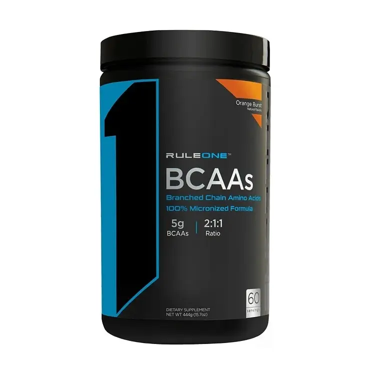 Амінокислота BCAA Rule 1 BCAA, 60 порцій - Апельсин