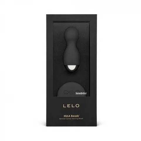 Вагінальні кульки Lelo Hula Beads, 9 см, чорний - фото 2