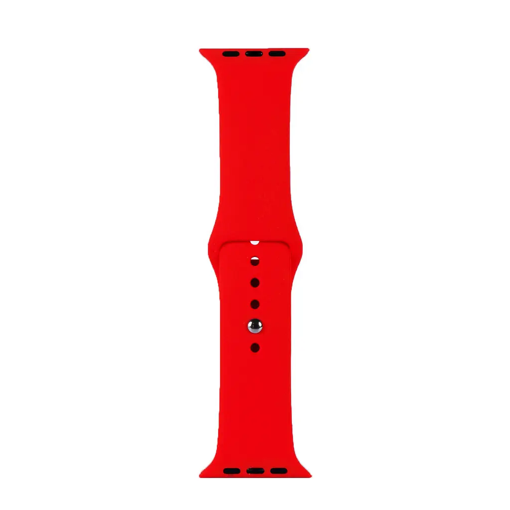 Ремінець Apple Watch Silicone 38mm Червоний (6) - фото 2