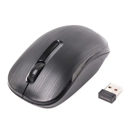 Миша Maxxter Mr-333 бездротова, USB, чорний