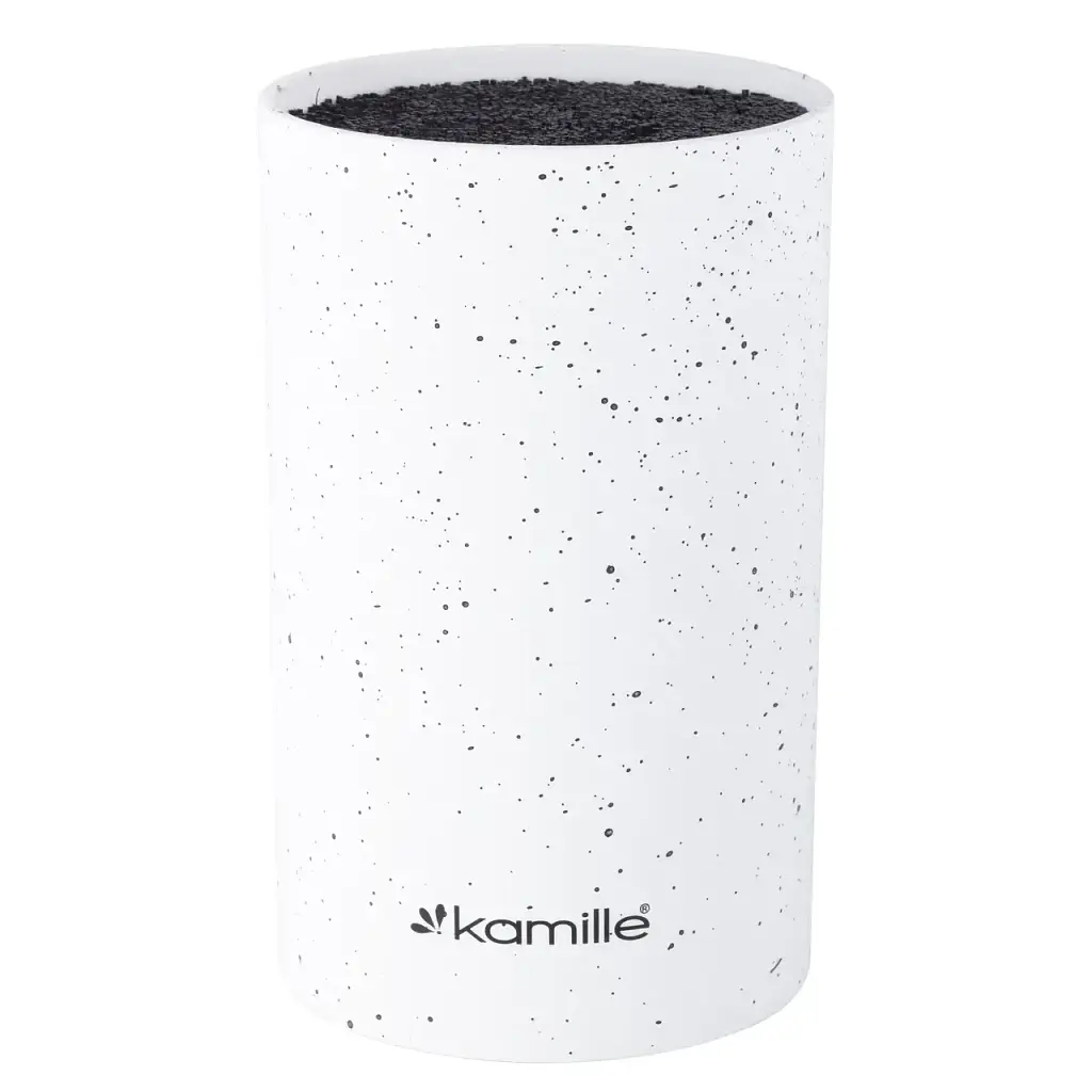 Підставка для ножів Kamille КМ-7605 white
