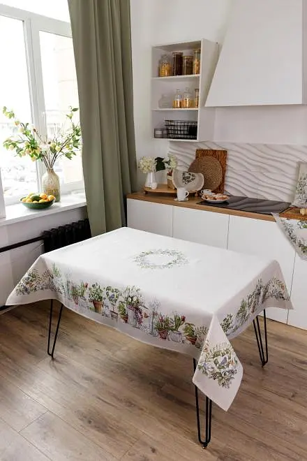 Скатертина Прованс Garden 136х300 см (35350) - фото 2