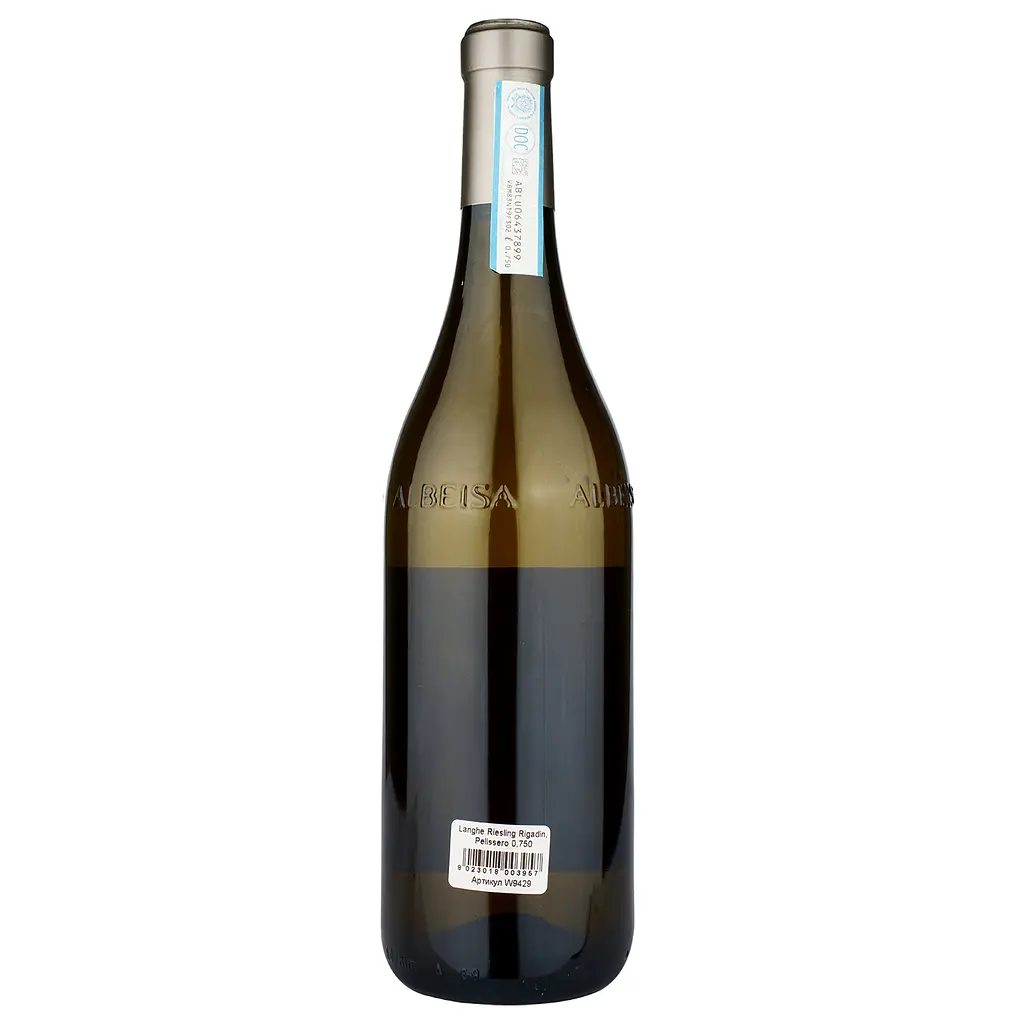 Вино Pelissero Langhe Riesling Rigadin, белое, сухое, 0,75 л - фото 2