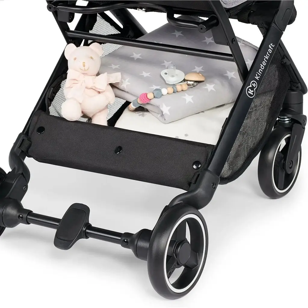Прогулочная коляска Kinderkraft Nubi розовая (00-00304054) - фото 12