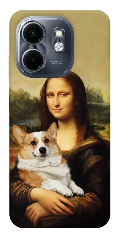 TPU чохол Demsky Mona corgi для Infinix Smart 9 4G / Hot 50i