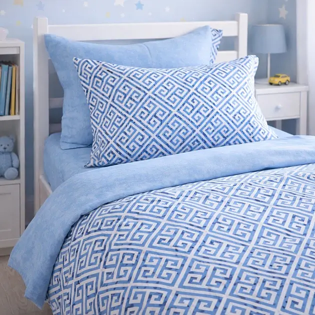 Дитяча постільна білизна TEENAGER Poplin geometry blue (2200012797389) - фото 4