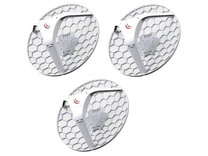 Точка доступу MikroTik LHG 5 3-pack (RBLHG-5nD-3) RBLHG5KIT