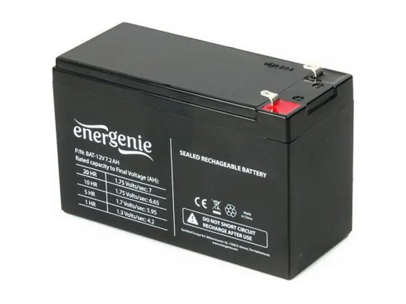 Акумулятор для ДБЖ EnerGenie BAT-12V7.2AH