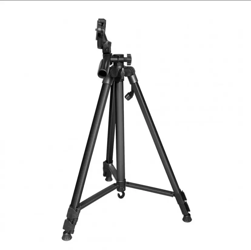 Штатив TriPod 380A для камери та телефону 0.5 -1.35 м чорний - фото 2