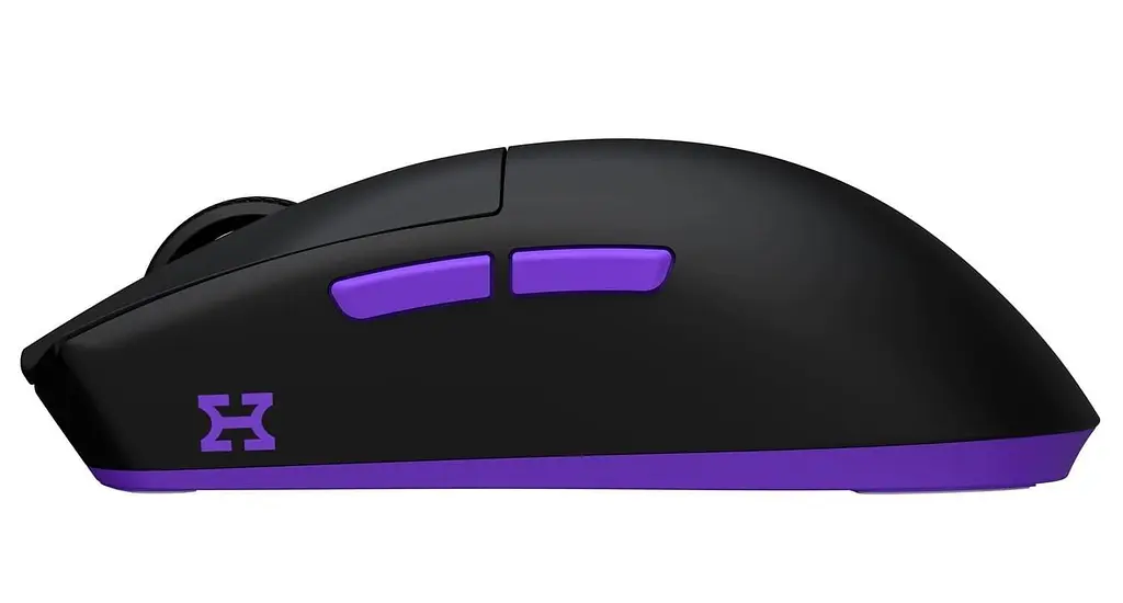 Миша HATOR Hellyberry HM47 Wireless Black Violet (HM47_black_violet) - фото 2