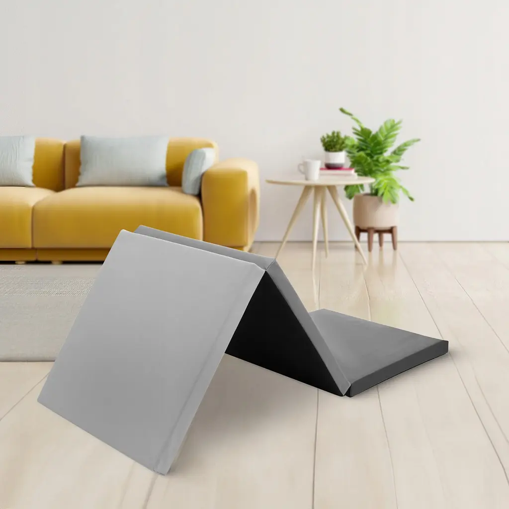 Мат гімнастичний складаний 4FIZJO 180 x 60 x 5 см 4FJ0571 Black/Grey (P-5907739319692) - фото 5