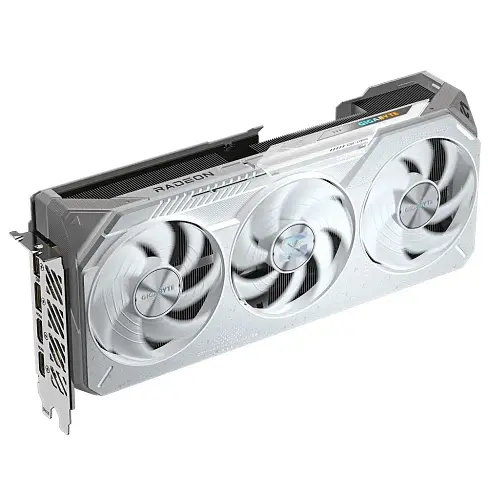 Відеокарта Radeon RX 9070 XT, Gigabyte, GAMING OC ICE (White Edition), 16Gb GDDR6, 256-bit, 2xHDMI/2xDP, 3060/20000 MHz, 3x8-pin (GV-R907XGAMINGOCICE-16GD) - фото 4