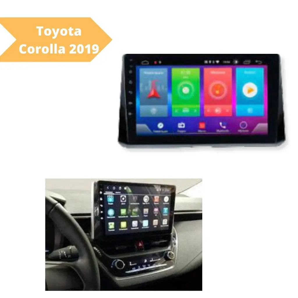 Штатная автомагнитола XPRO Toyota Corolla 2019 (10") Android 10.1 (4/32) черный (MER-14142_5616) - фото 2