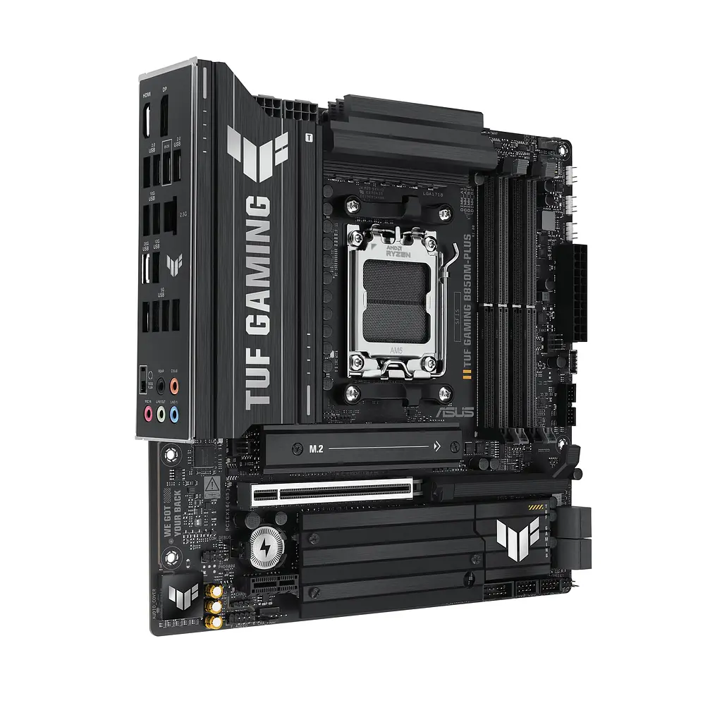Материнская плата TUF GAMING B850M-PLUS sAM5 B850 4xDDR5 M.2 HDMI DP mATX Asus teh0018992 - фото 4