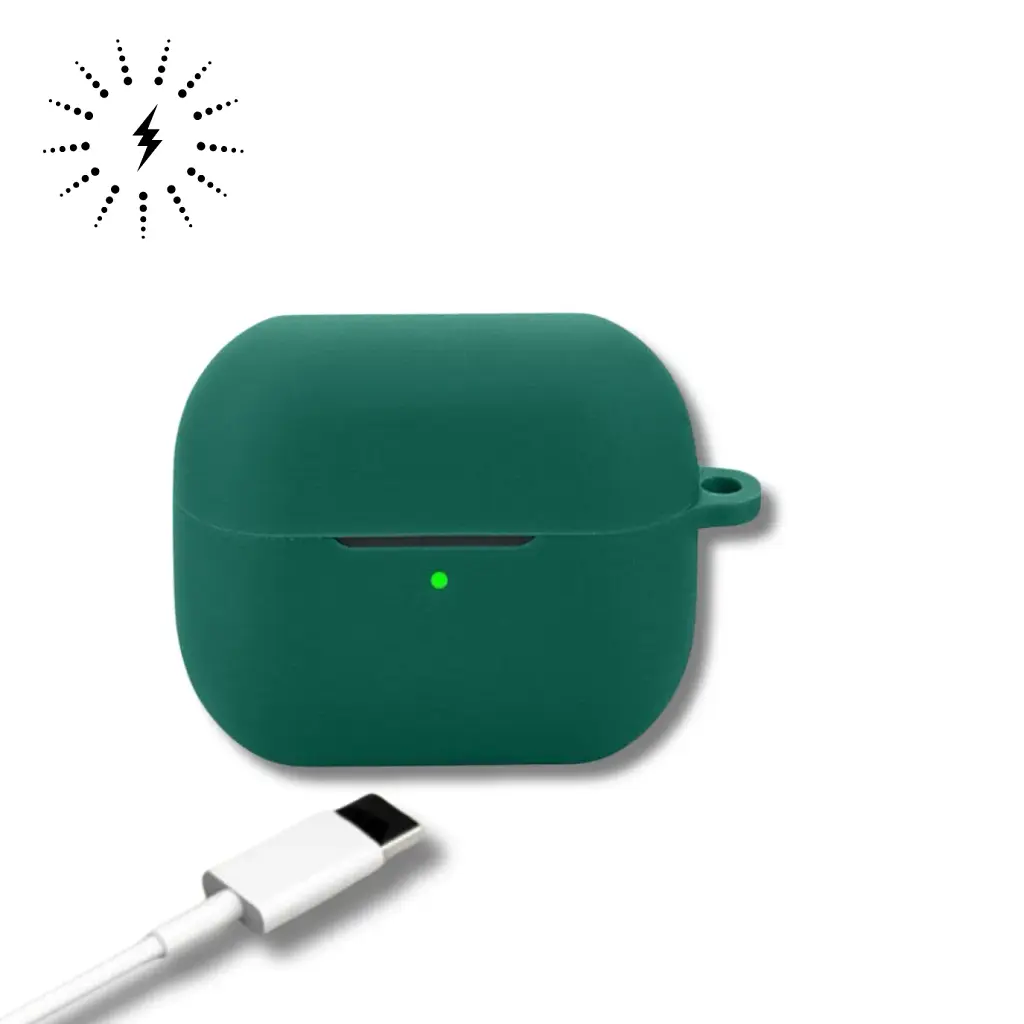 Чохол для навушників BeCover для Samsung Galaxy Buds 3 FE Dark Green (715112) - фото 3