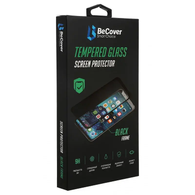 Скло захисне BeCover Samsung Galaxy M22 SM-M225 Black (706907) - фото 4