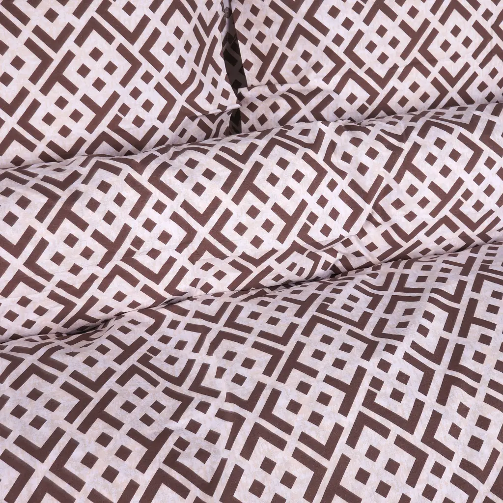 Наволочка Mirson Ranforce Elite Abstract Brown 40х60 см (2200013165477) - фото 5