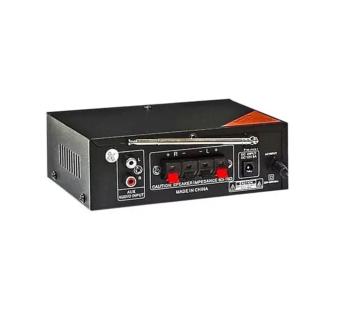 Підсилювач звуку Bluetooth із пультом 2х30Вт MP3 USB Micro SD FM UKC 700BT - фото 3