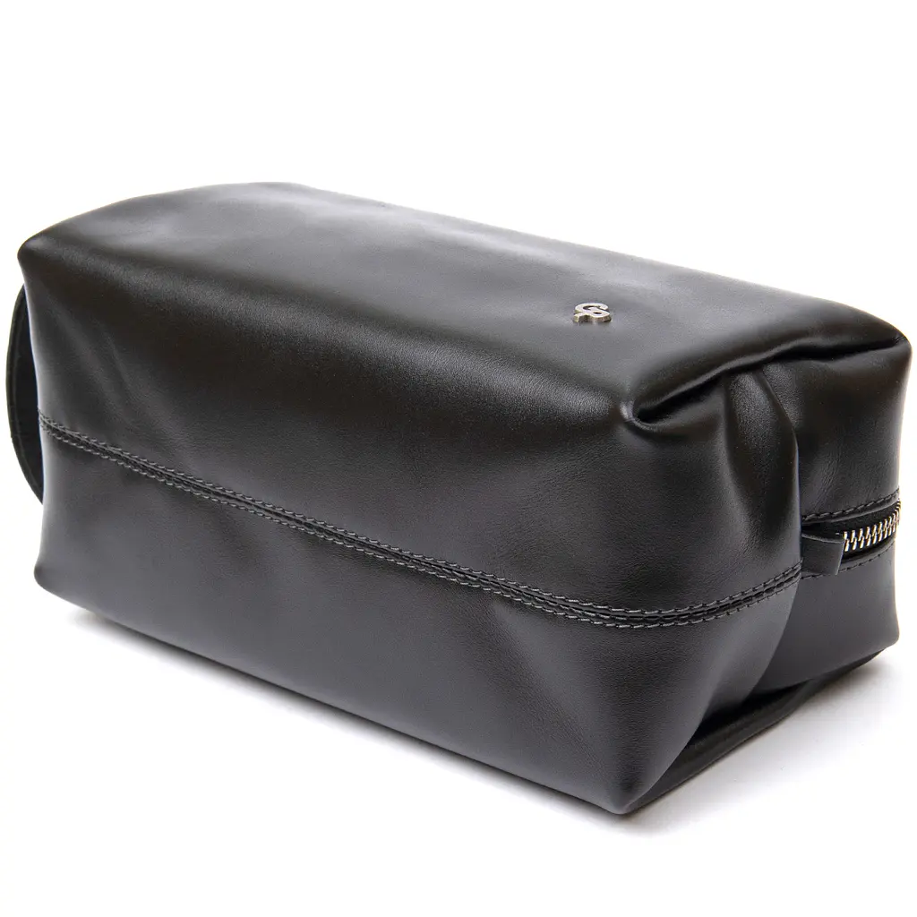 Чоловіча шкіряна косметичка GRANDE PELLE 21х11х9 см acs0018591 - фото 3
