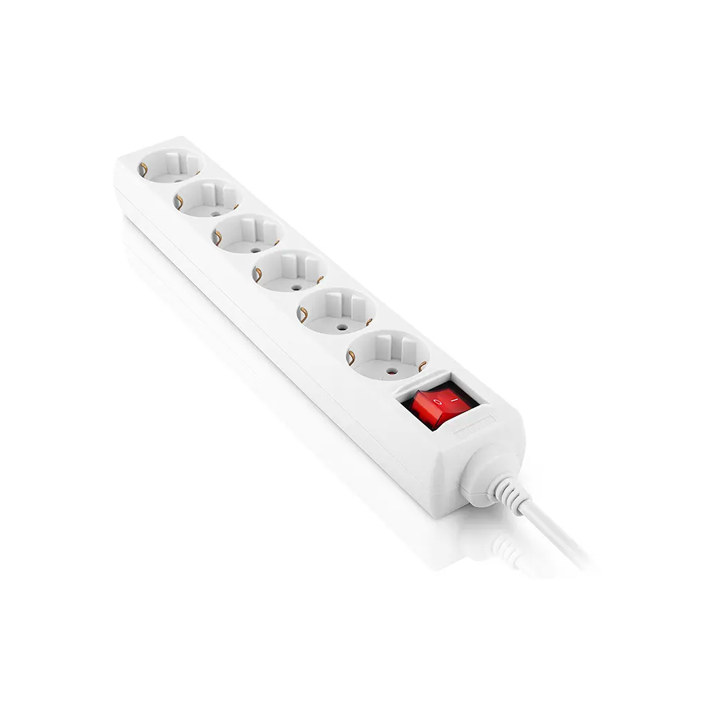 Мережевий фільтр живлення REAL-EL RS-6 Protect M 5m, white (EL122300035) - фото 6