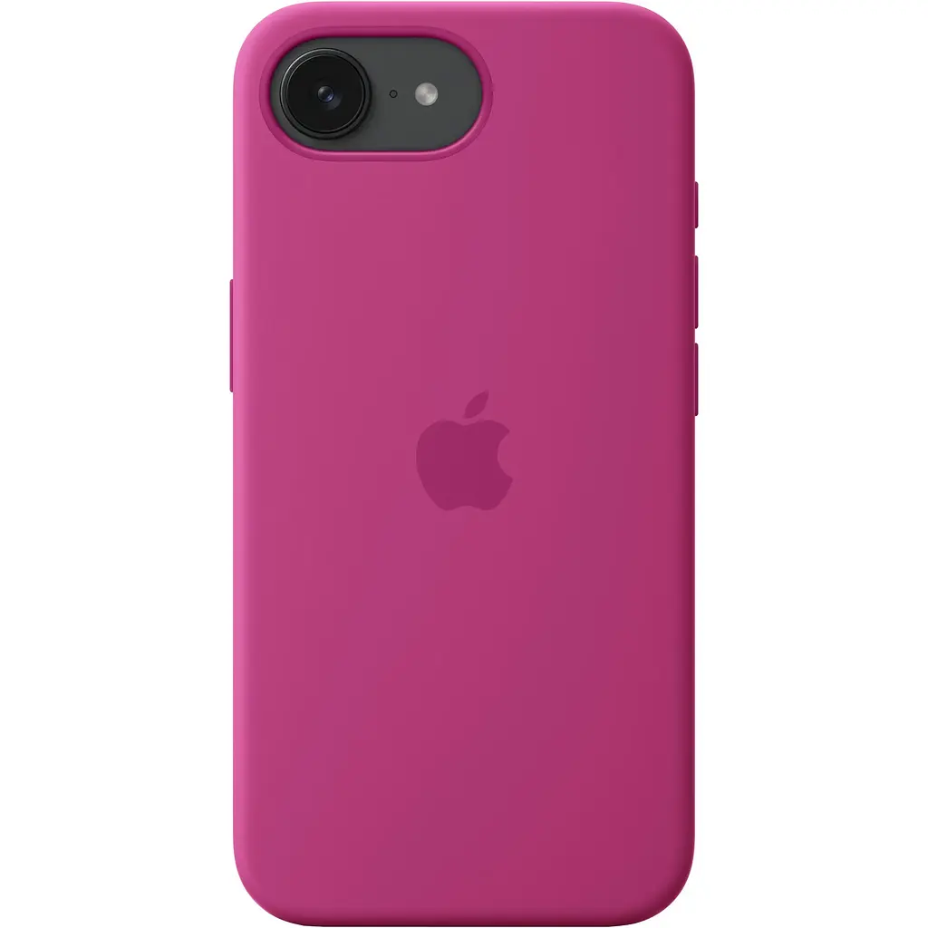 Чохол Silicone Case with MagSafe для Apple iPhone 17e/ 16e Fuchsia AAA [138724] - фото 2