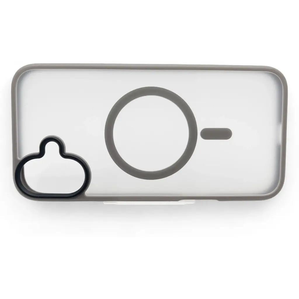 Чехол-накладка BeCover Metal Buttons Case (MagSafe) для Apple iPhone 16 Plus Gray (712095) - фото 4
