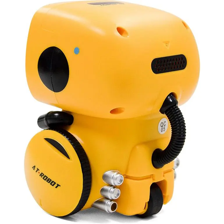 Радіокерований робот AT-Robot з голосовим керуванням Yellow (AT001-03-UKR) [113037] - фото 4