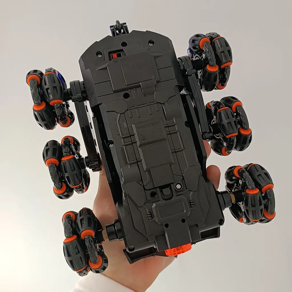 Машинка на радіокеруванні 6x6 Wheel. Обертаюча вісь. Пускає пар. З фарами - фото 12