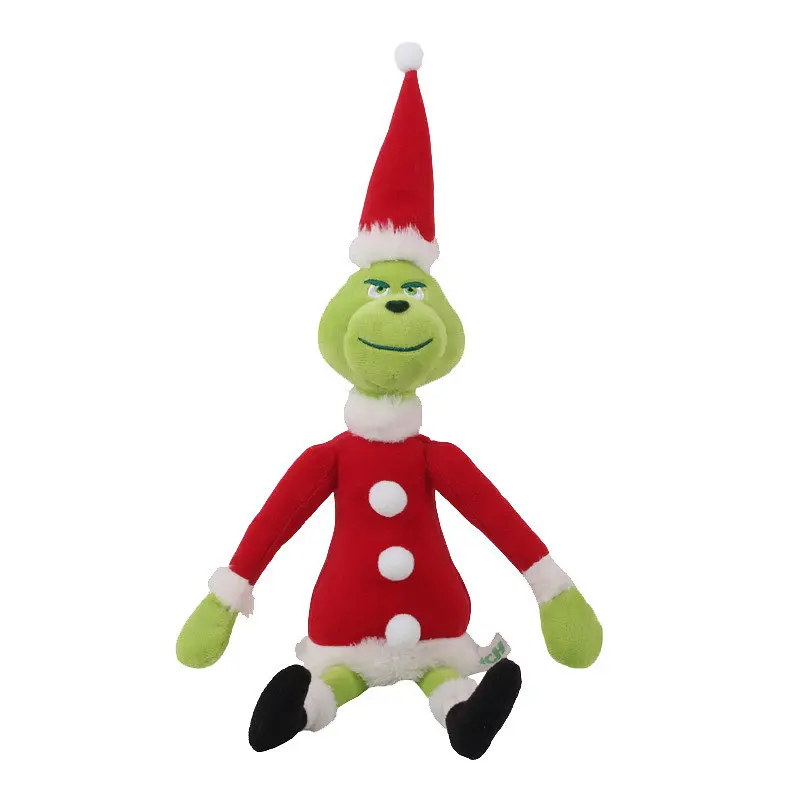 М'яка іграшка Грінч Санта Grinch 30 см - фото 4