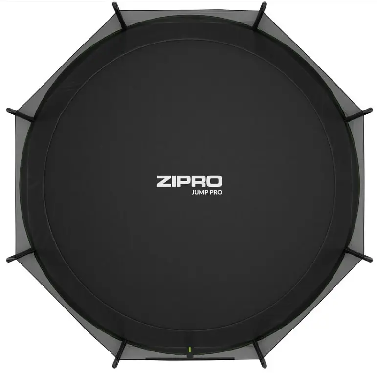 Батут із внутрішньою сіткою Zipro Jump Pro 14 футів 435 см чорно-зелений (5902659840745) - фото 3
