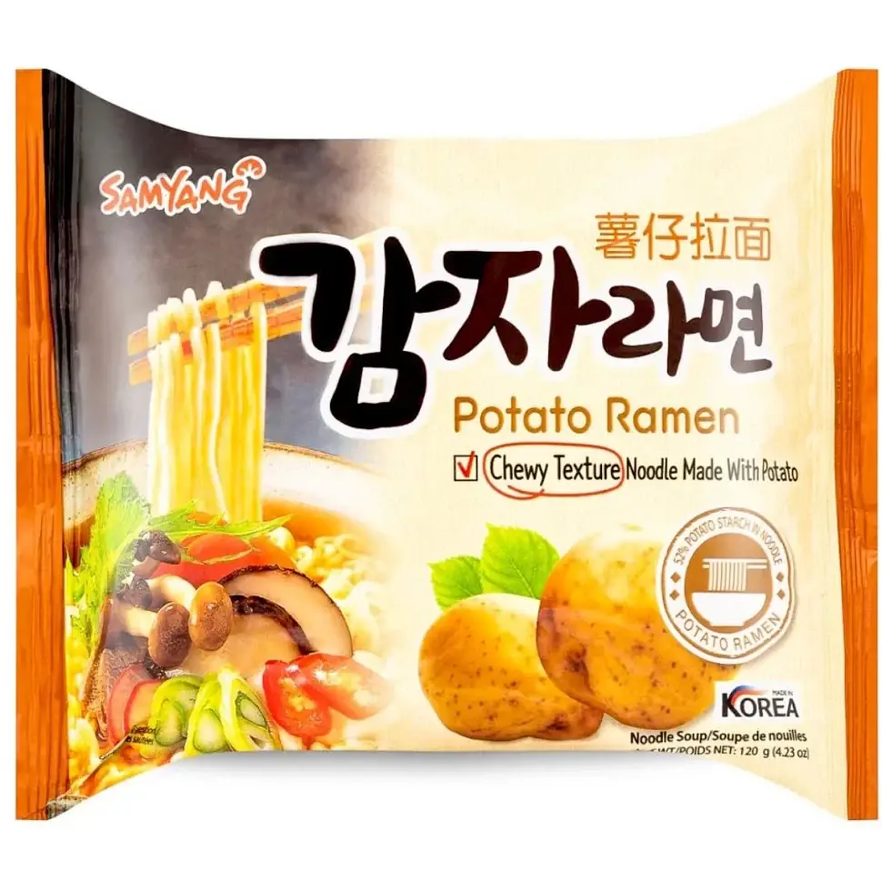Суп рамен картопляний Potato Ramen Samyang 120г.