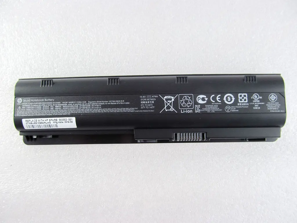 Акумулятор для ноутбука HP Pavilion dm4 (Presario CQ56), 4400 mAh (47Wh), 6cell, 11.1V, Li-ion, чорний - фото 2