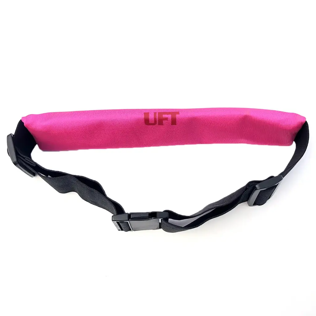 Сумка поясная спортивная UFT SW02 для бега розовая - фото 3