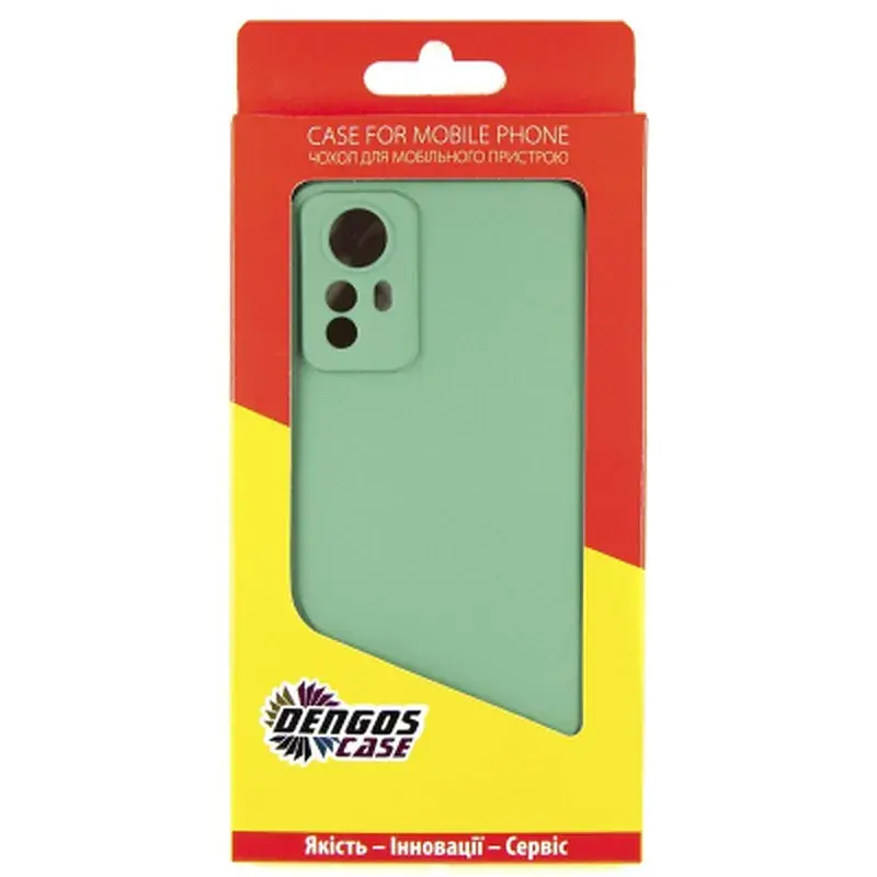 Чохол до мобільного телефона Dengos Soft Xiaomi Redmi Note 12s (mint) (DG-TPU-SOFT-29) - фото 5