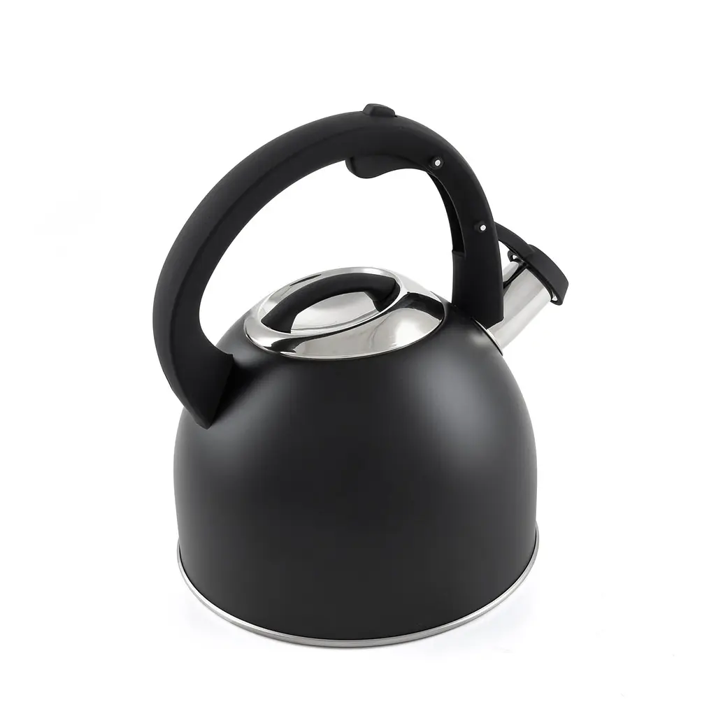 Чайник Holmer зі свистком 2.5 л чорний (WK-1425-BCSB Memory) - фото 7