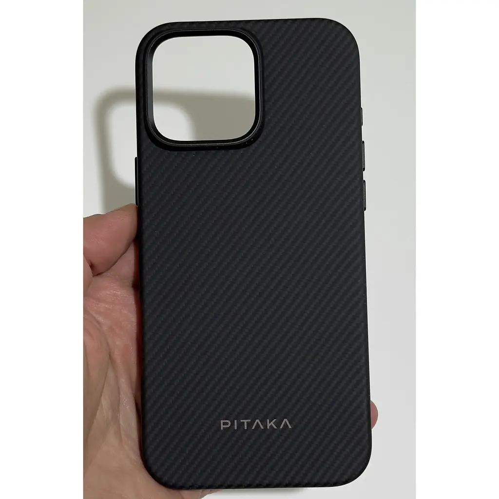 Оригінальний протиударний чохол Pitaka Military-Grade Protective Summa Case для iPhone 16 Pro Max 600D Black/Grey (KI1601PMPA) - фото 3