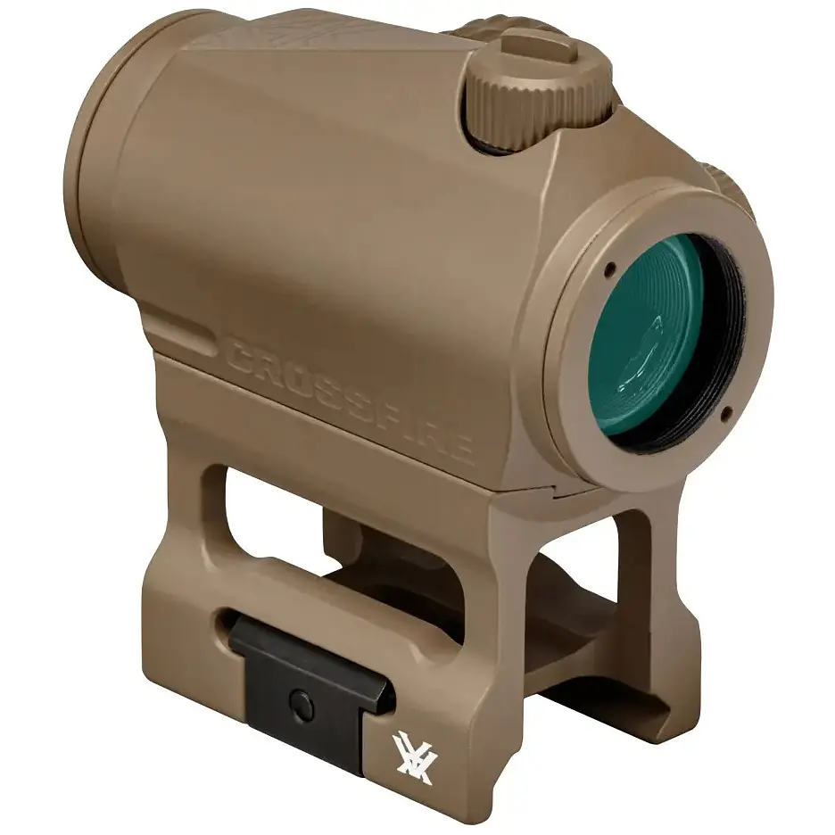 Прицел коллиматорный Vortex Crossfire 2 MOA Weaver Tan - фото 3