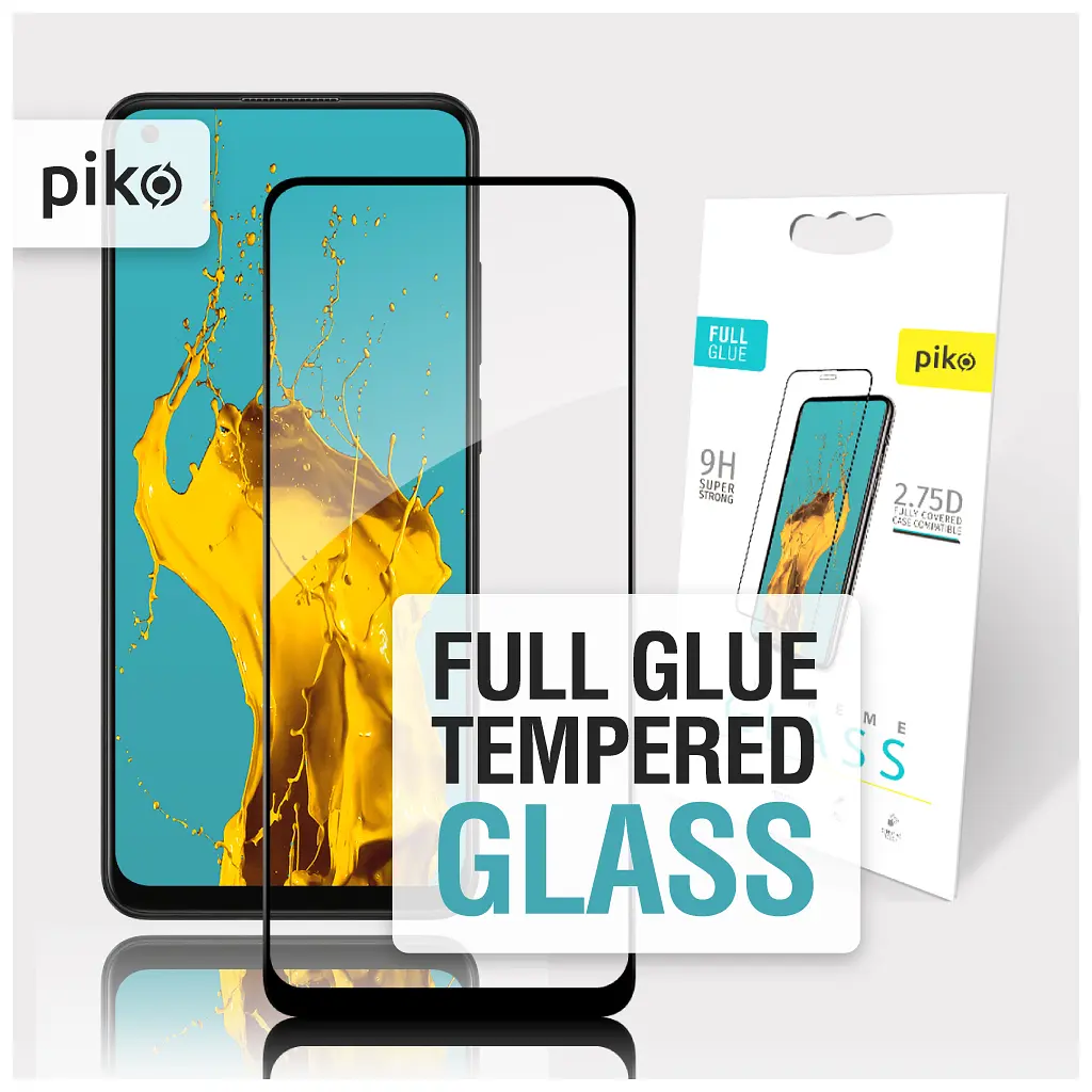 Скло захисне Piko Full Glue Oppo A78 Black (1283126582929) - фото 5