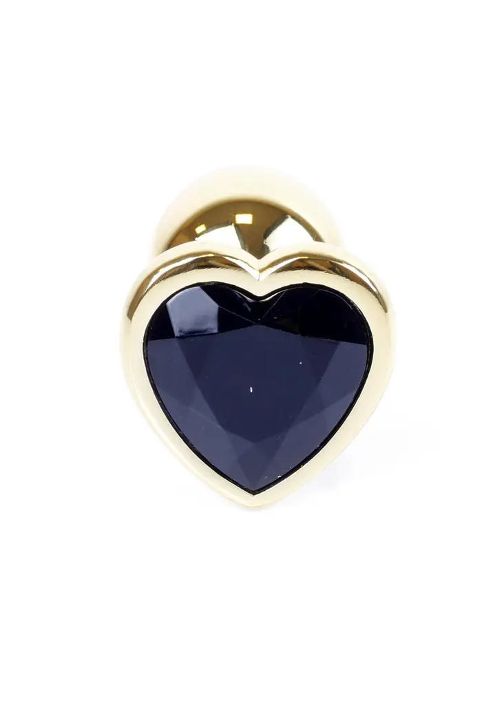 Анальна пробка Jawellery Gold Heart PLUG Black Boss Series 64-00038 98263 - фото 4