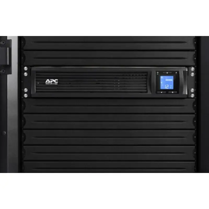 Пристрій безперебійного живлення APC Smart-UPS C 1000VA LCD RM 2U with SmartConnect (SMC1000I-2UC) - фото 4