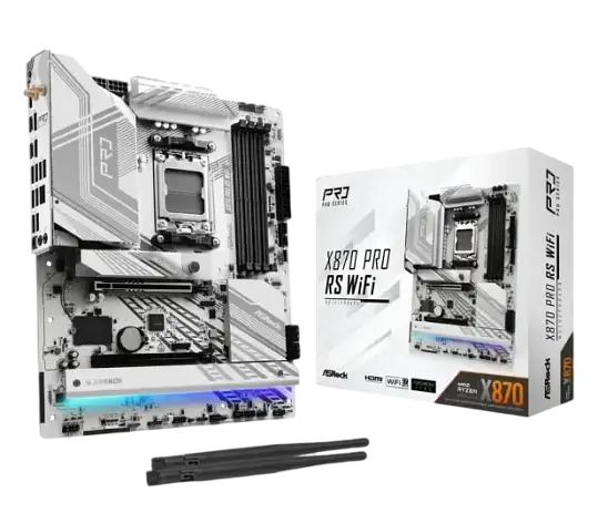Материнская плата ASRock X870 RS WiFi Socket AM5 (X870 RS WIFI) - фото 1