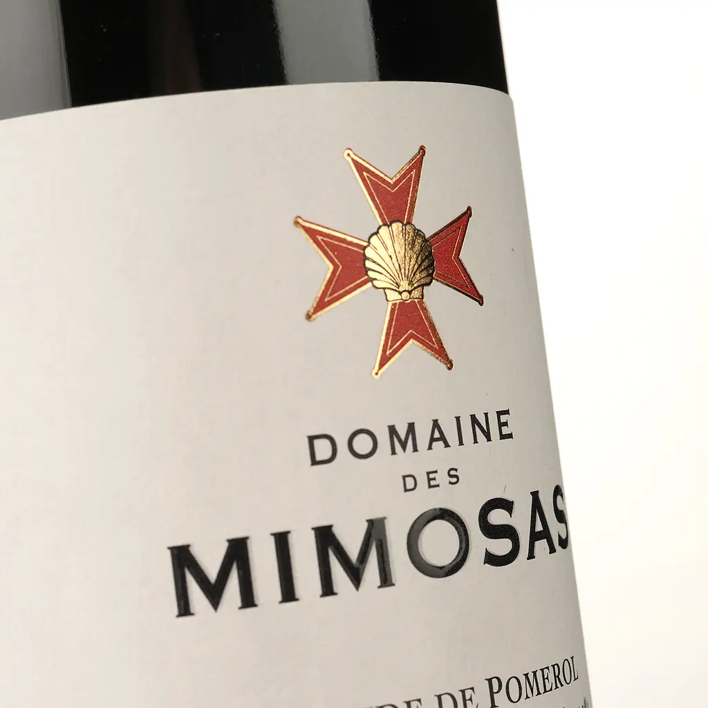 Вино Domaine Des Mimosas Lalande de Pomerol 2017 червоне сухе 0.75 л - фото 4
