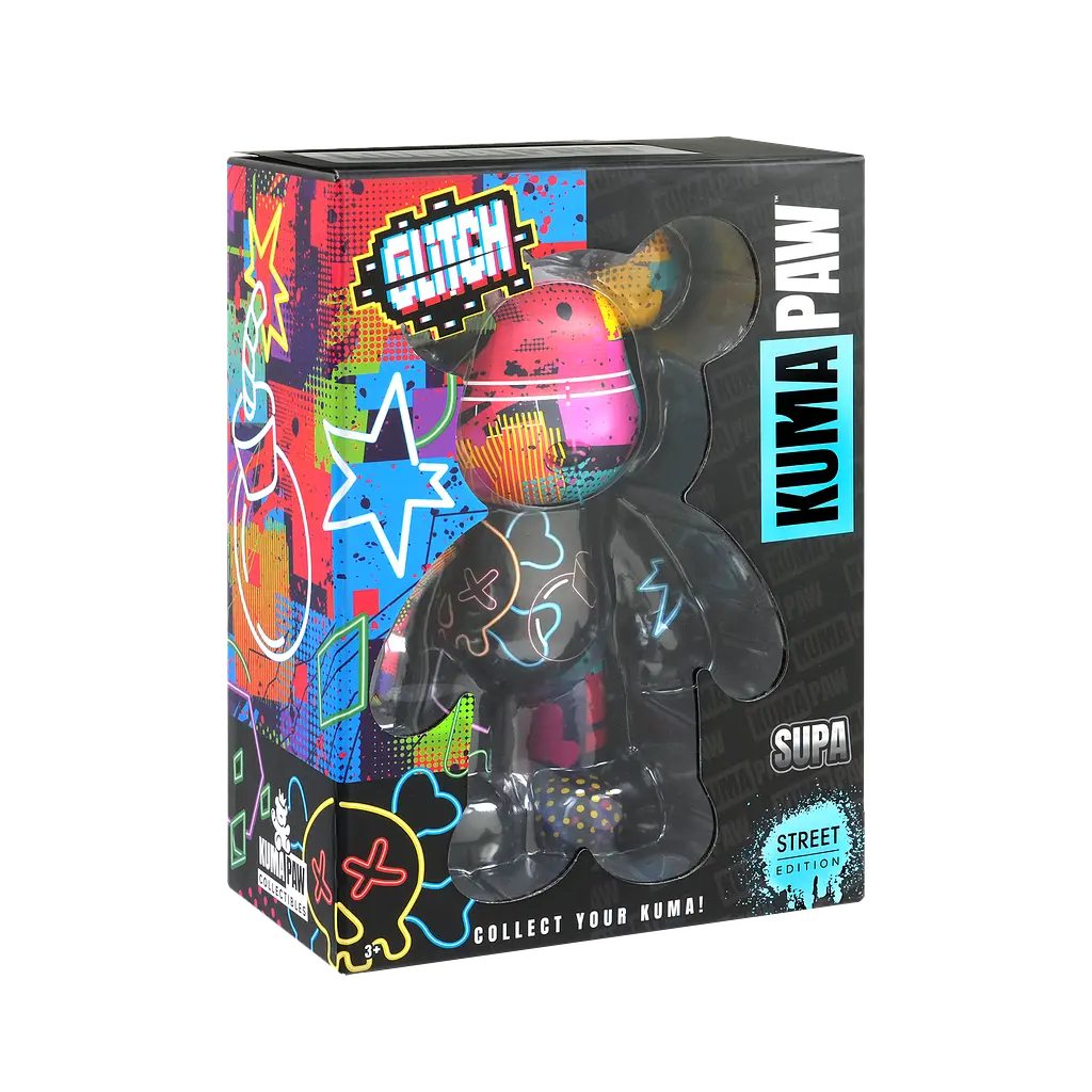 Колекційна фігурка Kuma Paw серія Вуличний вайб – Глітч ToyMonster Art.T02945-2 - фото 7