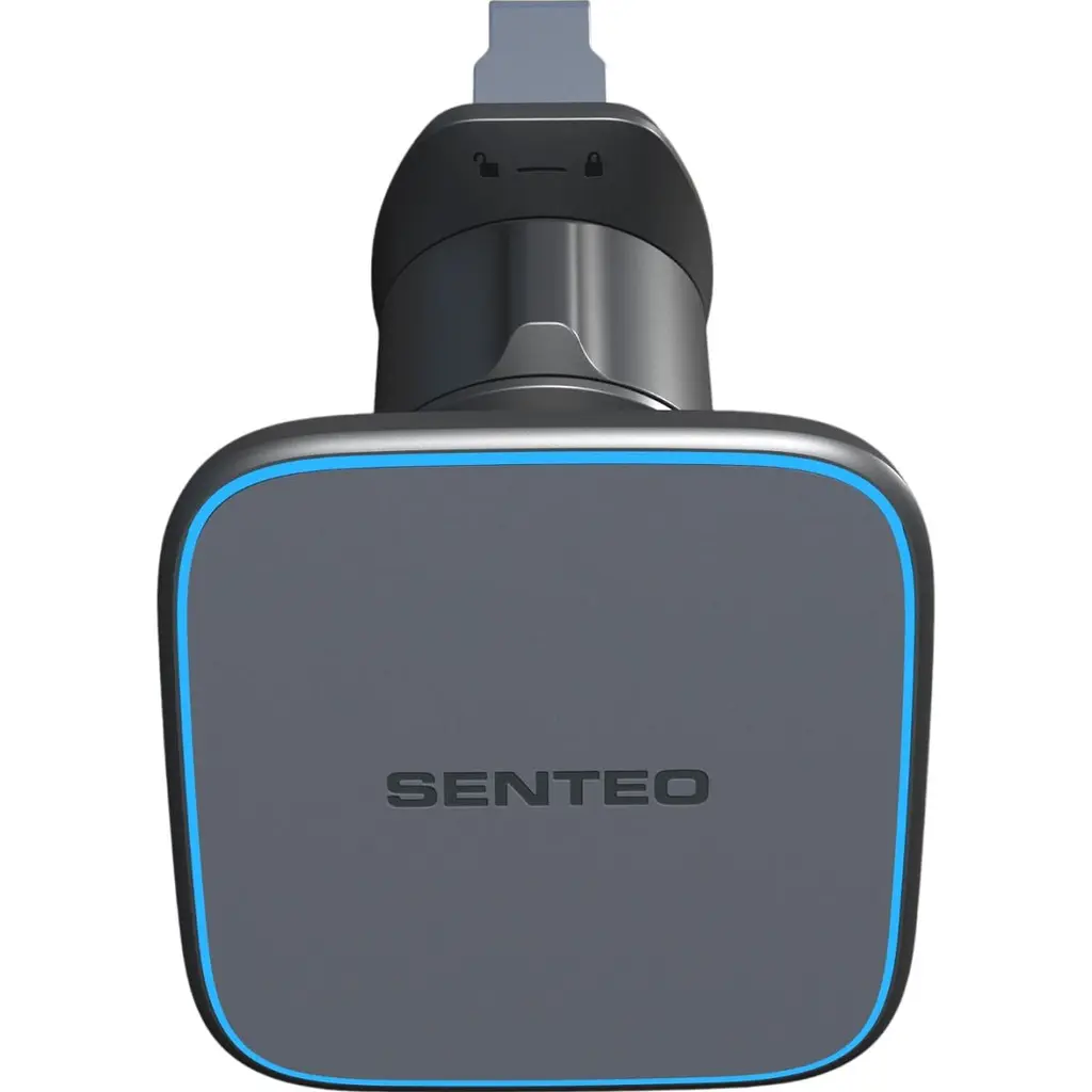 Автотримач із бездротовою зарядкою Senteo SH-05 Fixed 15W Airvent Black [171640] - фото 2