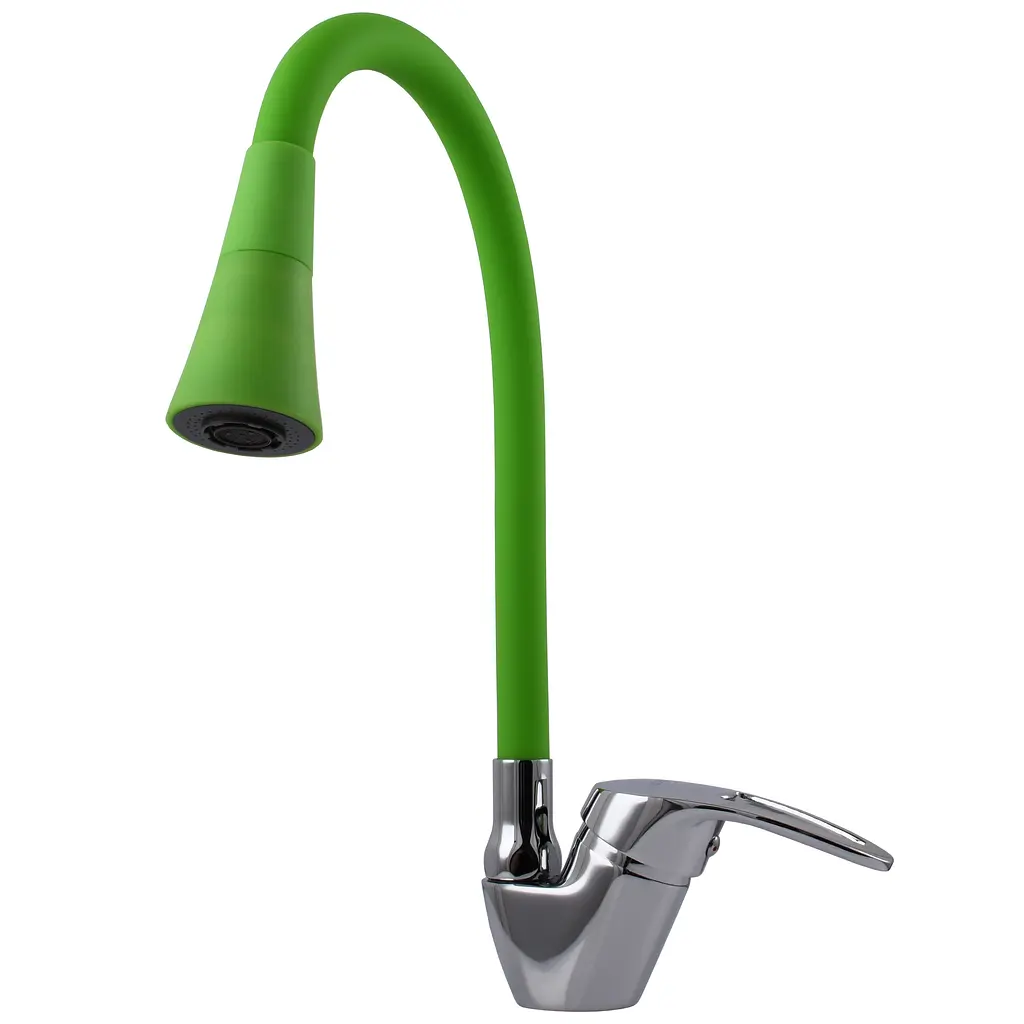 Смеситель для кухни Globus Lux Caprice GLCA-0203SK-G05 латунный с боковой ручкой для надежного использования и долговечности - фото 4