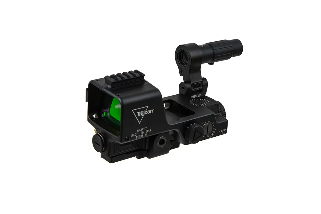 Приціл коліматорний Trijicon MGRS Red Segmented Circle 3 MOA зі збільшувачем 3х - фото 4